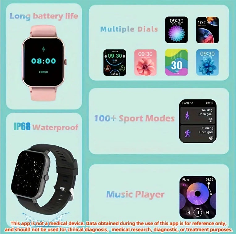 Smartwatch – Bluetooth & Fitness