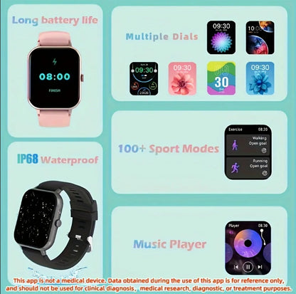 Smartwatch – Bluetooth & Fitness