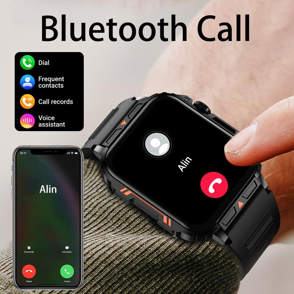 L81 Outdoor Smartwatch – Rugged & Health
