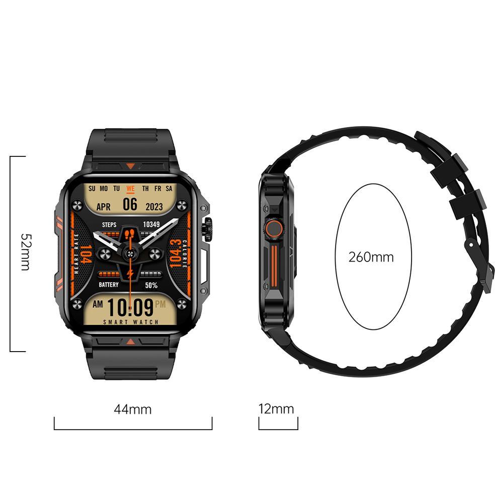 L81 Outdoor Smartwatch – Rugged & Health