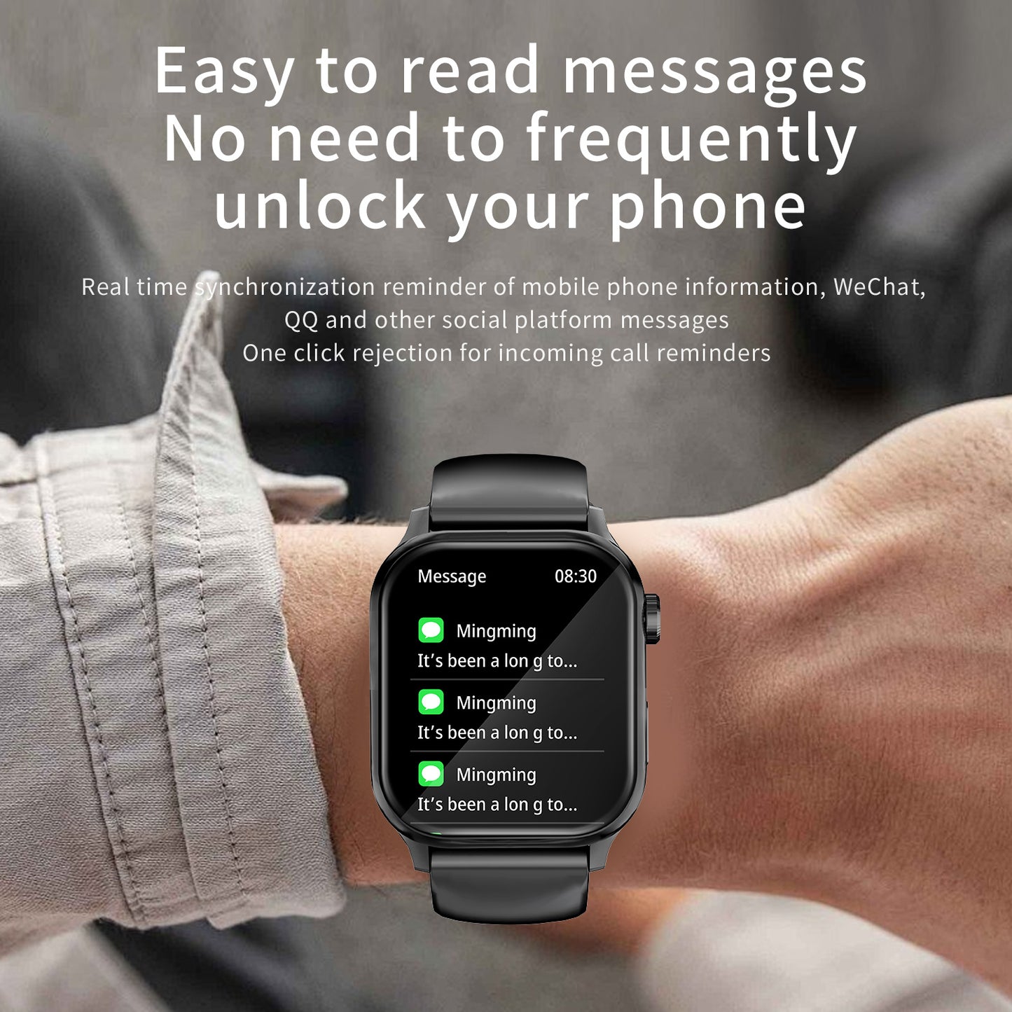 G93 Smartwatch – Waterproof & Calls