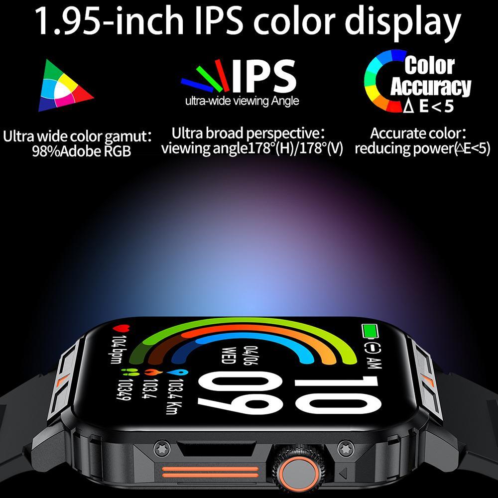 L81 Outdoor Smartwatch – Rugged & Health